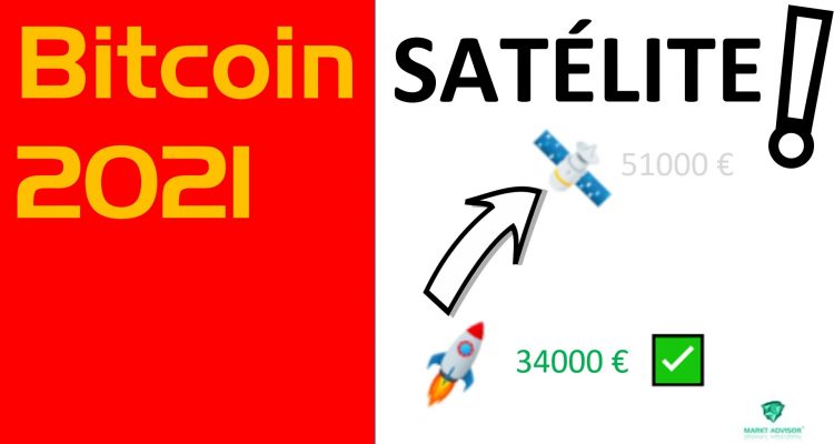 PREDICCIÓN BITCION 2021 🚀 casi a nivel SATELITE 🛰️